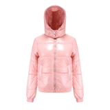 Bianca™ - Rosa Glansig Dunjacka
