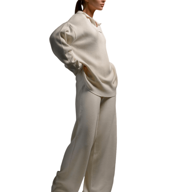 Beige loungewear - för avslappnad stil och maximal komfort.