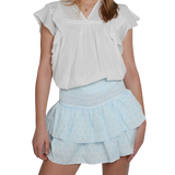 Chloe™ - Ruffle Skirt Light Blue