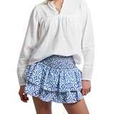 Chloe™ - Ruffle Skirt Royal Blue